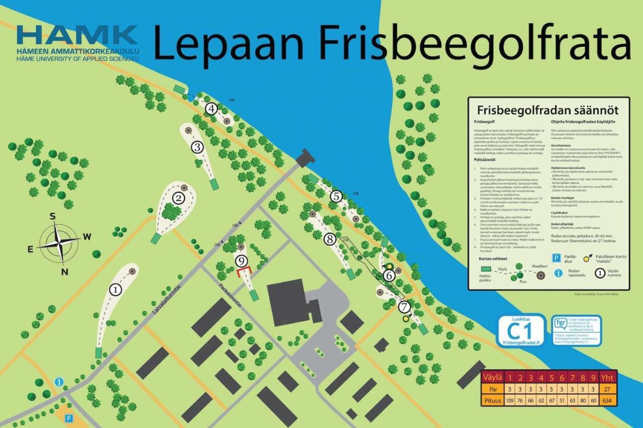 Lepaan Kesahostelli Esterno foto